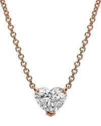 Lab Grown Diamonds - 14K 5.50 Ct. Tw. Lab-Grown Diamond Necklace - Lyst