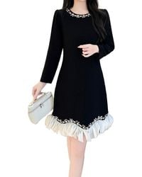 BRC By BURRYCO - Solid Mini Dress - Lyst