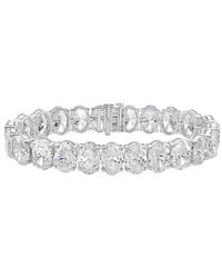 Diana M. Jewels - Diana M. 14K 46.00 Ct. Tw. Lab-Grown Diamond Tennis Bracelet - Lyst