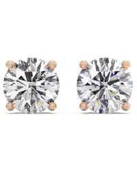 Lab Grown Diamonds - T'Illa 14K 1.00 Ct. Tw. Lab-Grown Diamond Earrings - Lyst