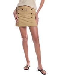 A.L.C. - Elli Linen-Blend Mini Skirt - Lyst