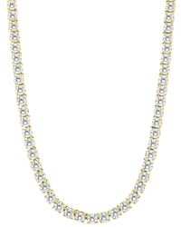 Forever Creations Signature - Forever Creations 14k 16.00 Ct. Tw. Lab Grown Diamond Tennis Necklace - Lyst