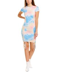 HL Affair - Ruched Mini Dress - Lyst