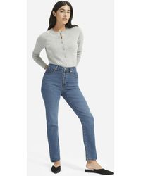 Everlane - The Authentic Stretch High-rise Cigarette Jean - Lyst