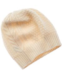 Portolano - Stitched Cashmere Beanie - Lyst