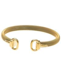 jean claude - Stainless Steel Cable Bangle Bracelet - Lyst