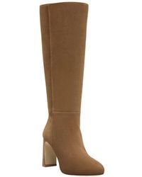 Stuart Weitzman - Babette Platform Zip Suede Boot - Lyst
