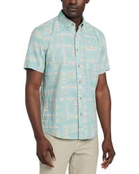 Faherty - Ak Breeze Linen-Blend Shirt - Lyst