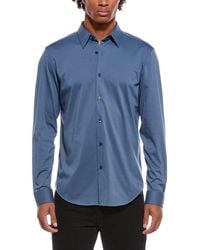 Theory - Sylvain Nd Structure Woven Shirt - Lyst