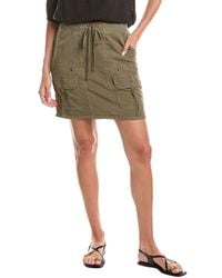 XCVI - Leto Twill Mini Skirt - Lyst