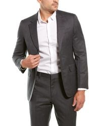 Brioni - 2pc Wool Suit With Flat Pant - Lyst
