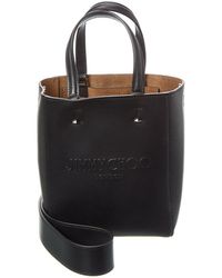 Jimmy Choo - Lenny N/S Small Leather Tote - Lyst