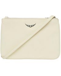 Zadig & Voltaire - Duo Wings Grained Leather Crossbody - Lyst