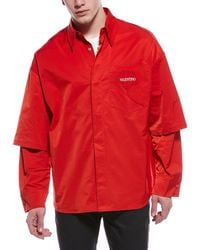 Valentino - Shirt Jacket - Lyst