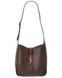 Saint Laurent - Le5 Leather Hobo Bag - Lyst