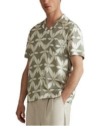 Reiss - Marabel Cuban Flower P Top - Lyst