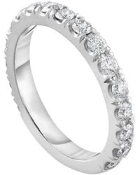 Diana M. Jewels - Fine Jewelry 18k 0.55 Ct. Tw. Diamond Half-eternity Ring - Lyst