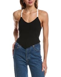 525 America - Lace Back Tank Top - Lyst