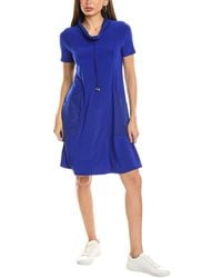 Joseph Ribkoff - Funnel Neck T-Shirt Dress - Lyst