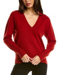 Vince - Wool & Cashmere-blend V-neck Sweater - Lyst