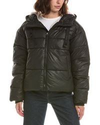 HUNTER - Admiral Coated Cropped Puffer Jacket - Lyst