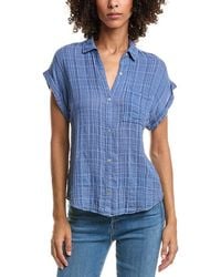 Bella Dahl - Textured Gauze Top - Lyst