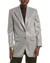 Michael Kors - Boyfriend Wool-blend Blazer - Lyst