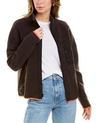 monrow teddy fleece shacket