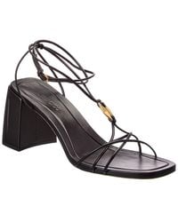 Jimmy Choo - Onyxia 70 Leather Sandal - Lyst