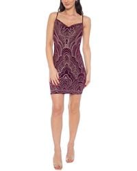 Bebe - Slinky Dress - Lyst