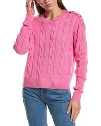 Rowing Blazers - Cable Knit Wool & Cashmere-Blend Sweater - Lyst