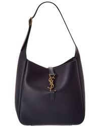 Saint Laurent - Le 5 A 7 Small Leather Hobo Bag - Lyst