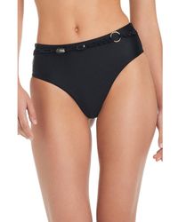 Red Carter - Shine Solids High Waist Swim Bottoms - Lyst