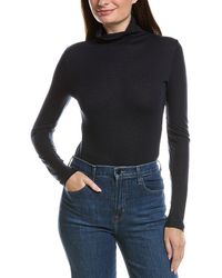 BOSS - Elavu Wool-Blend Turtleneck Top - Lyst