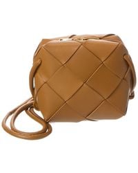 Bottega Veneta - Cassette Mini Intrecciato Leather Camera Bag - Lyst