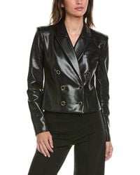 Generation Love - Aytul Vegan Leather Blazer - Lyst