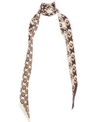Gucci - 2018 Silk G Monogram Scarf (Authentic Pre-Loved) - Lyst