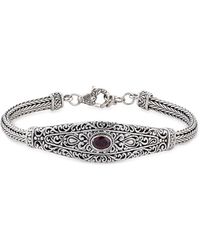 Samuel B. - 0.95 Ct. Tw. Garnet Bracelet - Lyst
