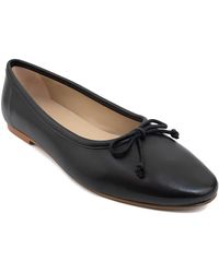 Menina Step - Belle Leather Ballet Flat - Lyst