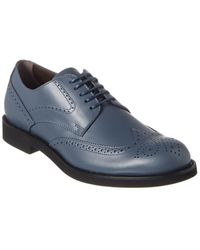Tod's Leather Oxford - Blue