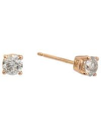 Diana M. Jewels - Fine Jewelry 14k .50 Ct. Tw. Diamond Studs - Lyst