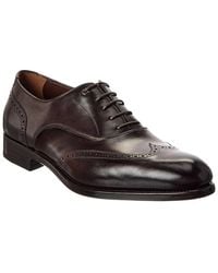 Ferragamo - Leather Dress Shoe - Lyst