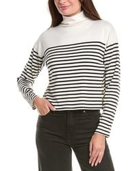 Rag & Bone - The Knit Rib Stripe Top - Lyst