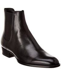 Saint Laurent Boots for Men | Black 