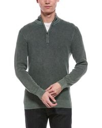 Faherty - Sunwashed 1/4-Zip Sweater - Lyst