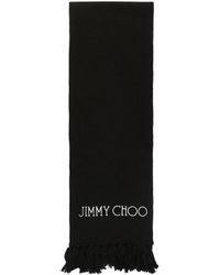 Jimmy Choo - Wool Scarf - Lyst