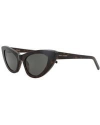 Saint Laurent - Sl213Lily 52Mm Sunglasses - Lyst