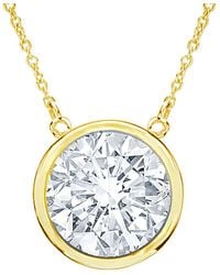 Diana M. Jewels - Fine Jewelry 14k 0.20 Ct. Tw. Diamond Necklace - Lyst