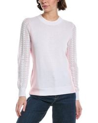 Metric Knits - Side Stripe Pullover - Lyst
