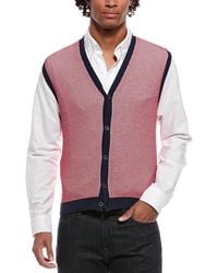 Slowear - Incotex Cardigan Vest - Lyst